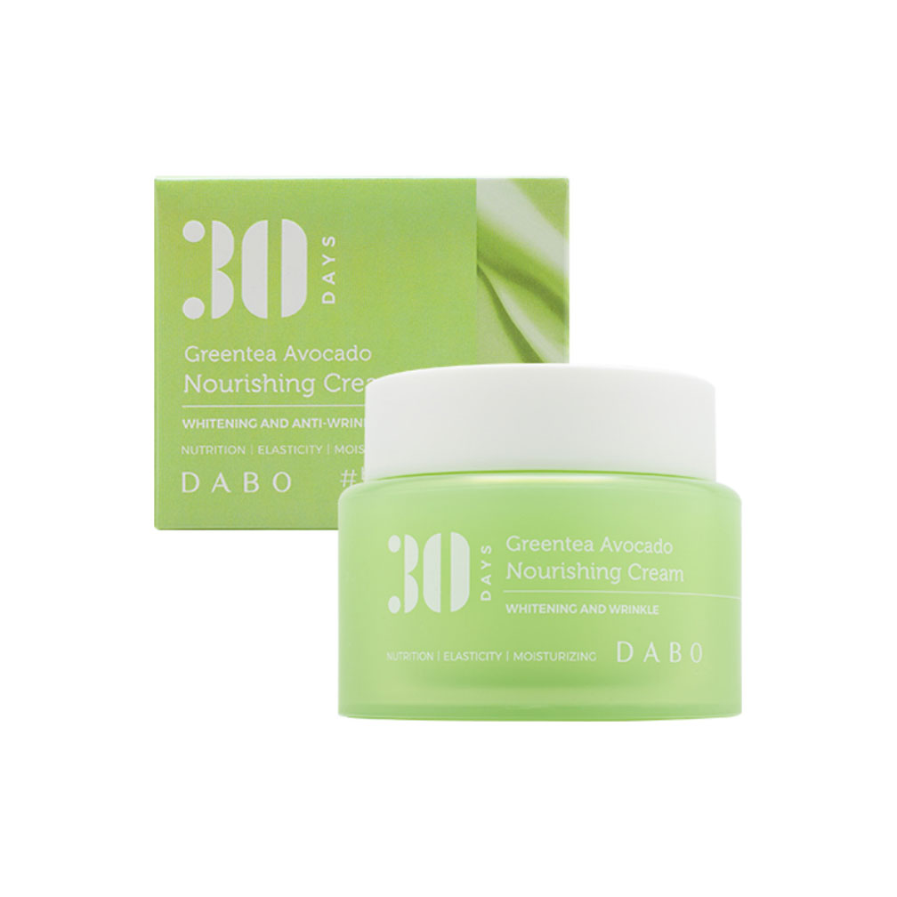 Dabo 30 Days Greentea Avocado Nourishing Cream 100 ml